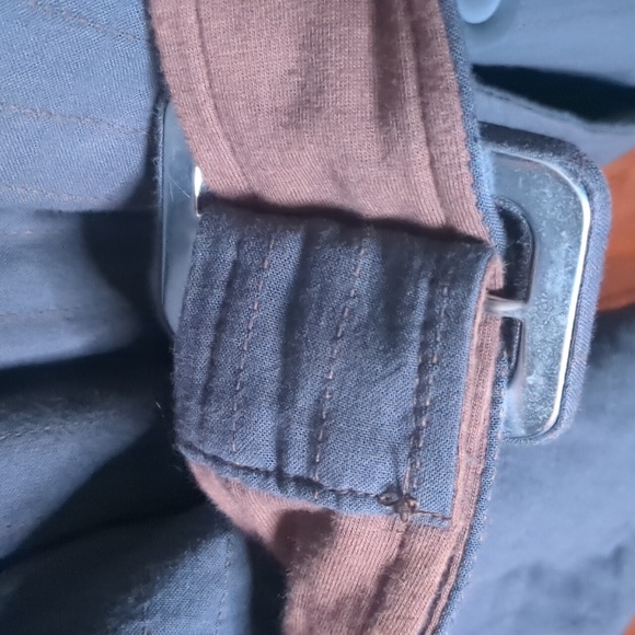 REVOLUTION* size 18 gray quilted 3/4 sleeve dbl breasted belted collared jacket - Picture 14 of 14